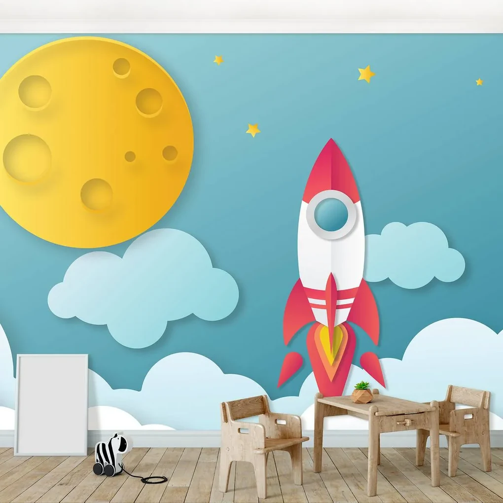 Fototapet - Universul pentru copii (152,5x104 cm), în 8 de alte dimensiuni noi