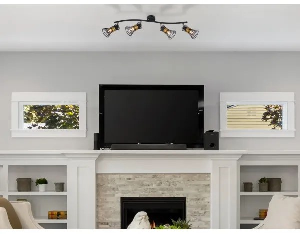 Globo 54814-4 - Lampă spot PURRA 4xE14/40W/230V