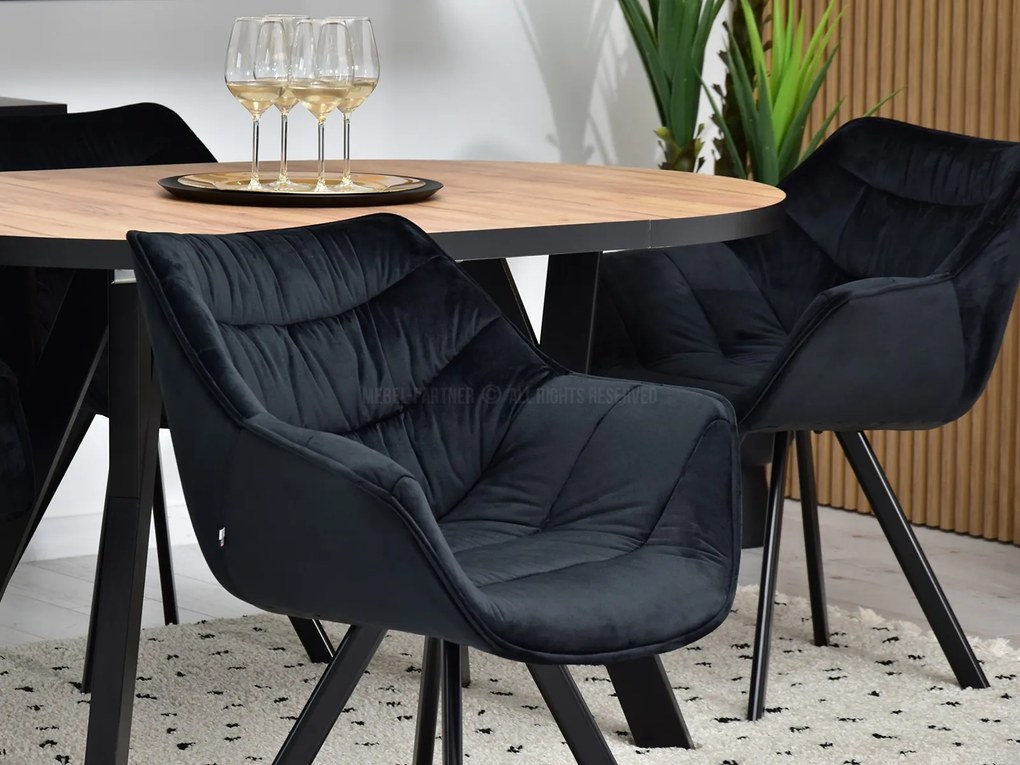 Scaun Nina (negru). 1111200