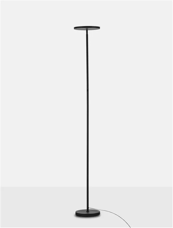 Lampa de podea LED design modern SINKRO, negru