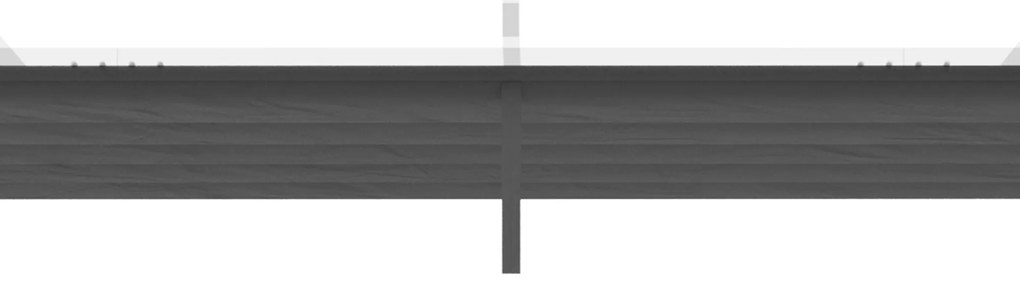 Outsunny Acoperis retractabil pentru pergola, Copertina de rezerva din material textil pentru pergole de 4 x 3 (m), gri inchis | AOSOM RO