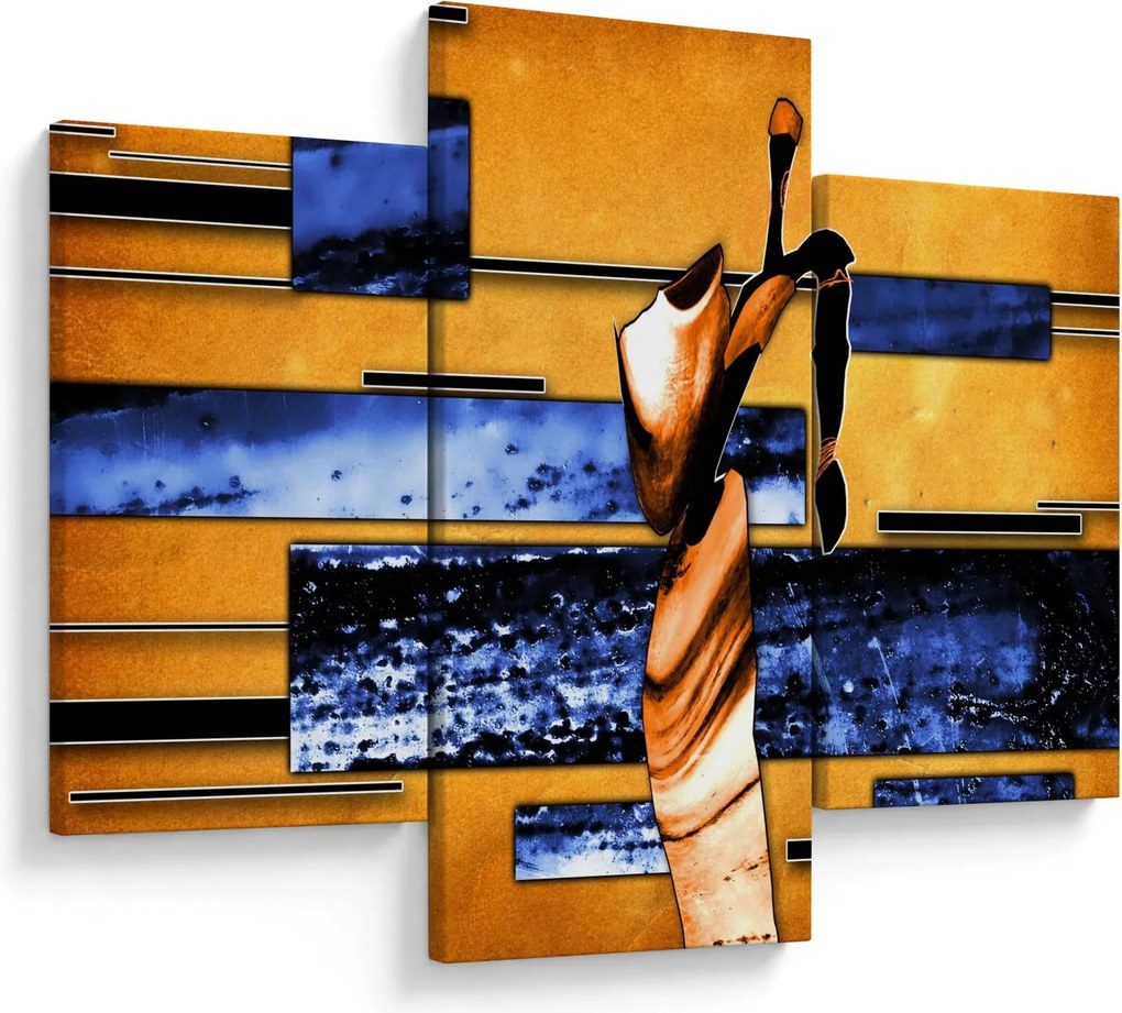 Tablou picturii abstracte (90x60 cm)