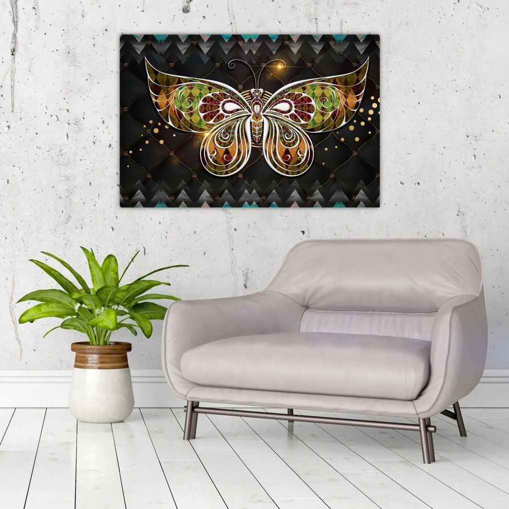 Tablou - Fluture magic (90x60 cm)