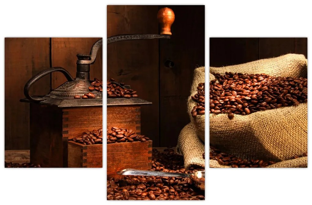 Tablou cu cafea (90x60 cm)
