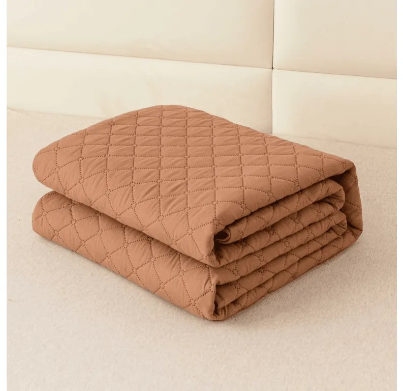 Cuvertura de pat cu model LANTA, maro Dimensiune: 220 x 240 cm