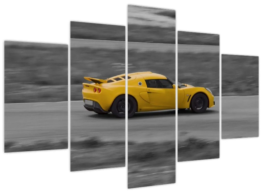 Tablou - Mașină rapidă (150x105 cm)