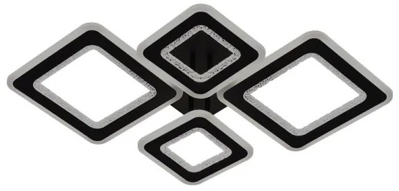 Lustră LED dimabilă aplicată LED/95W/230V 3000-6500K + telecomandă