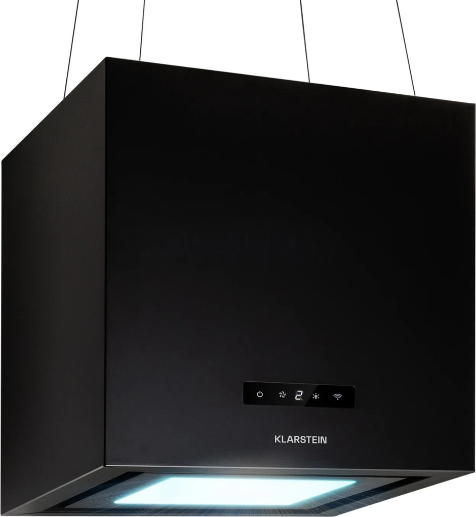 Klarstein Kronleuchter Smart, hotă insulă, 595 m³ / h, control cu ajutorul aplicației, panou LED