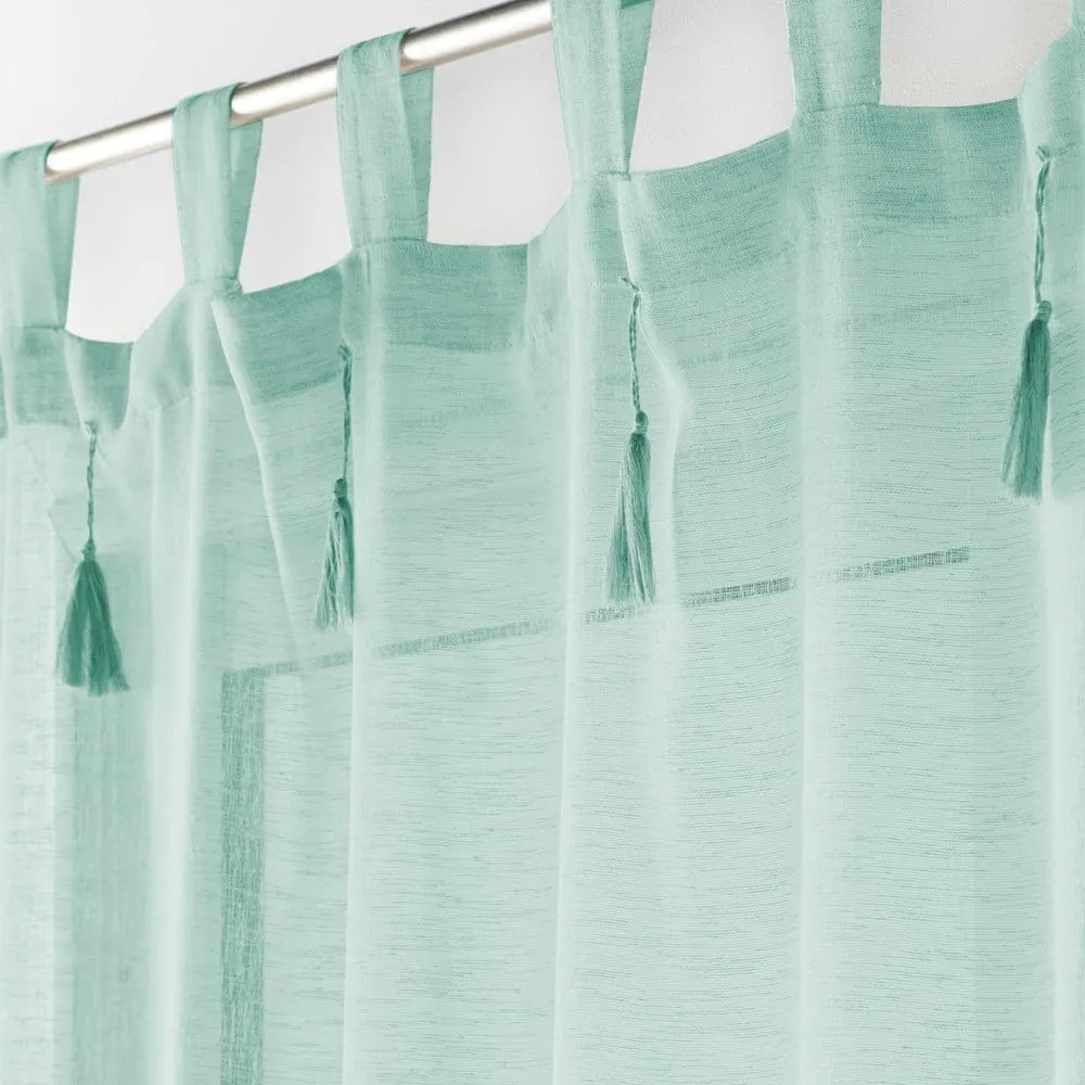 Perdea verde 140x240 cm Dalila – douceur d'intérieur