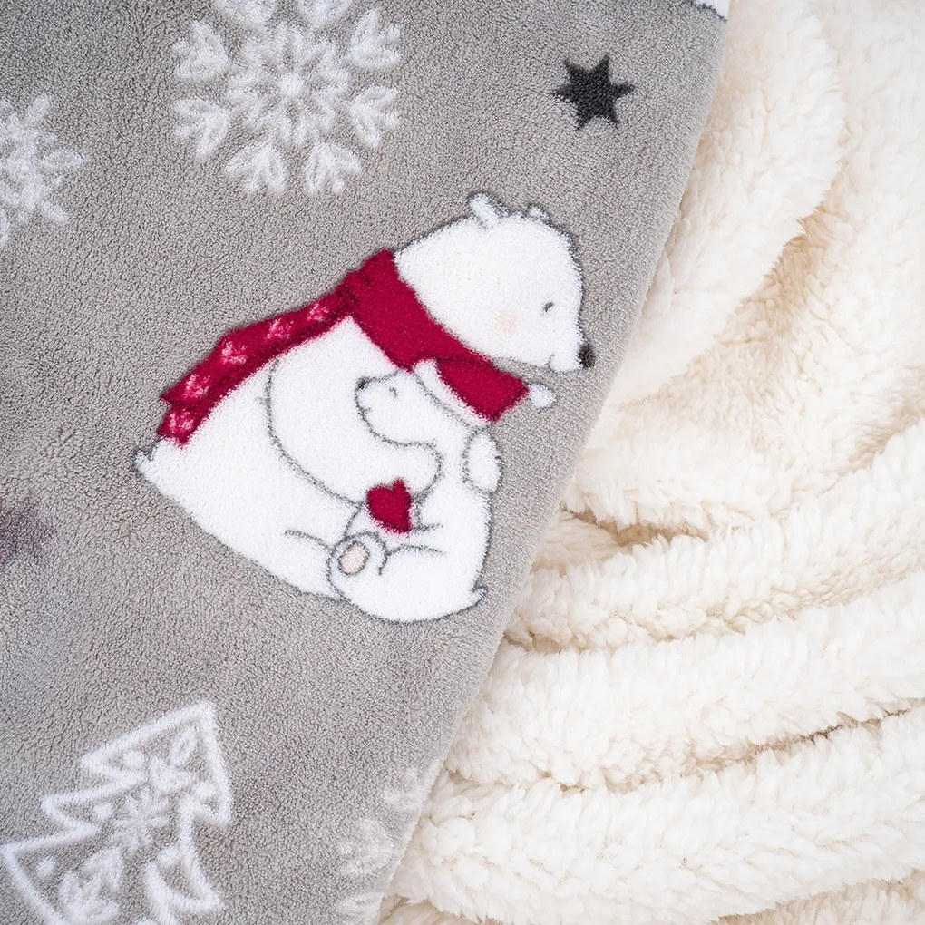 Pătură din blăniță 4Home Arctic Snuggles, 150 x 200 cm