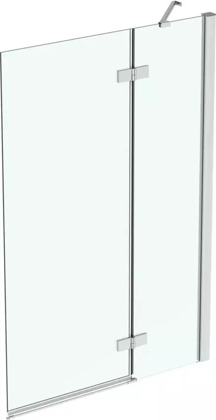 Paravan de cada dublu Ideal Standard i.life 100x150 cm argintiu dreapta