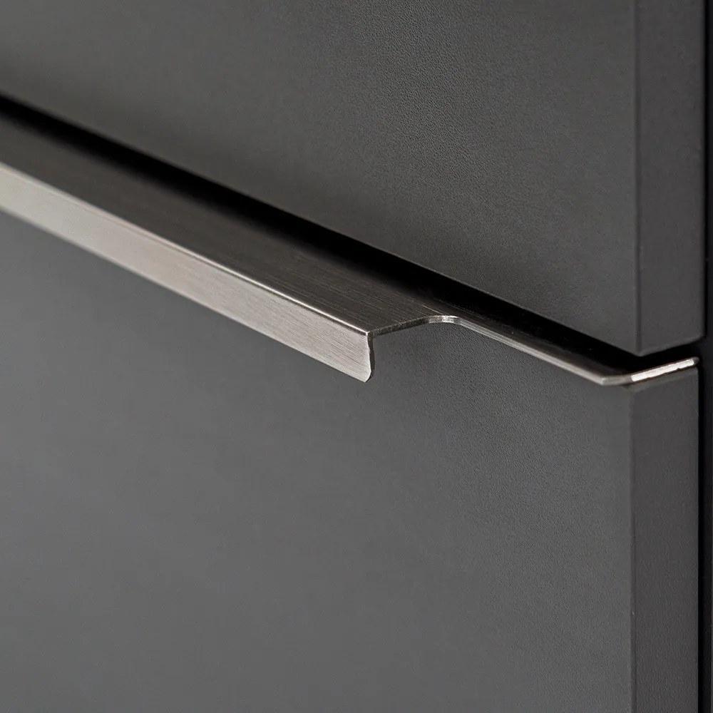 Mobilier complet de baie Vario Trim 80 antracit-antracit