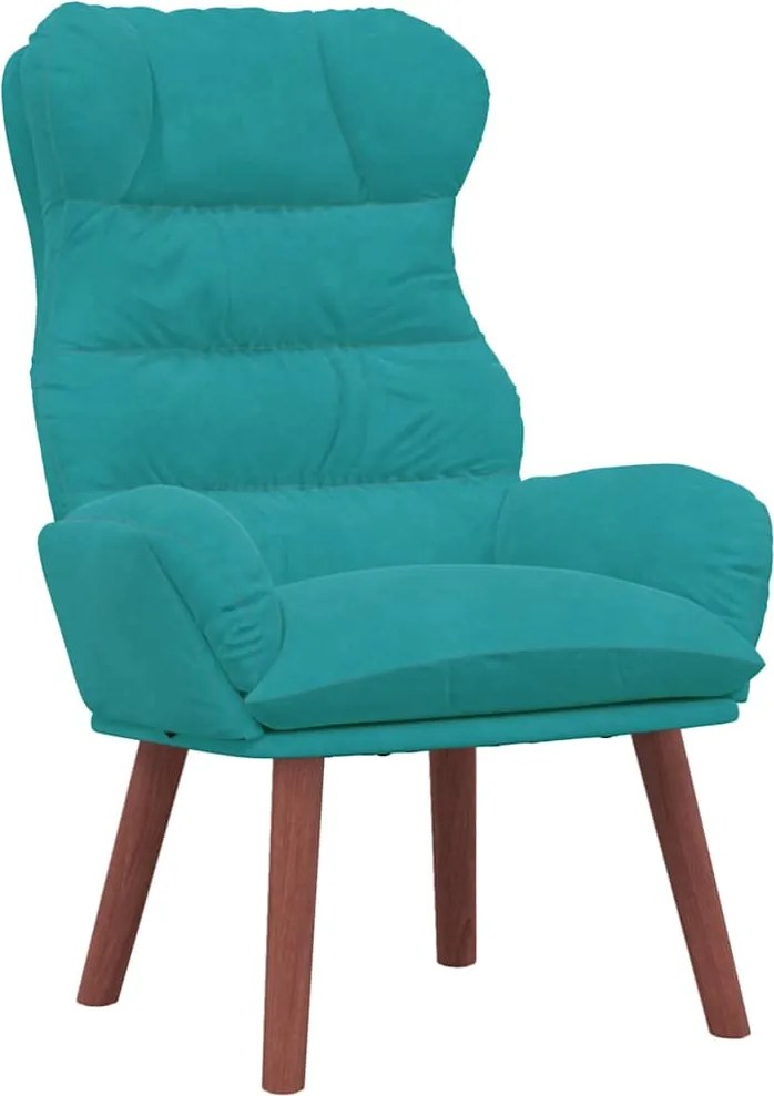 vidaXL fotoliu Turcoaz 69 x 74 x 93 cm Catifea