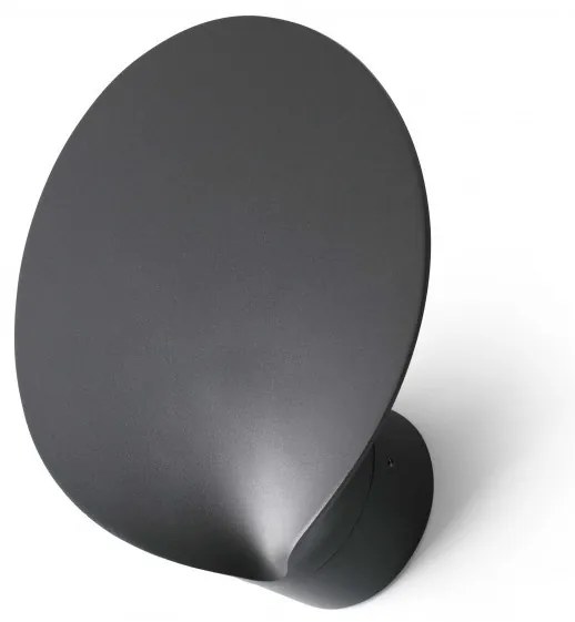 Aplica LED moderna de exterior ambientala IP65 LOTUS gri