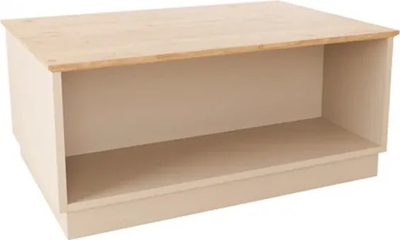 Masuta Cafea Misty PAL Stejar-Gri Deschis Dim. 90x56x40 Cm