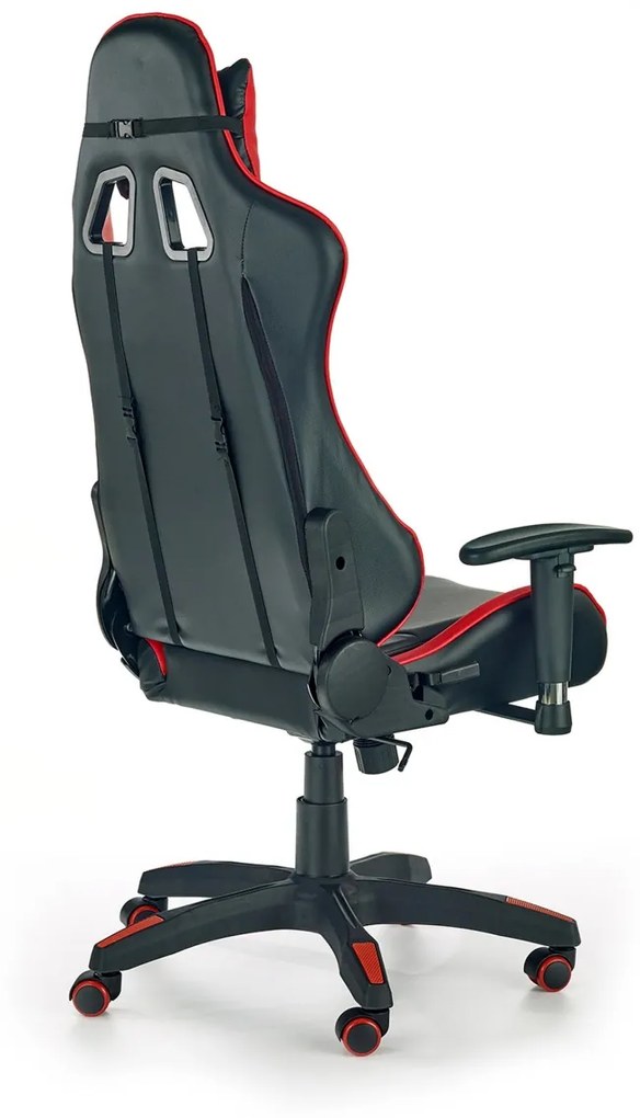 Scaun de birou Defender negru rosu
