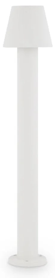 Stalp LED mic pentru iluminat exterior IP65 Harz alb