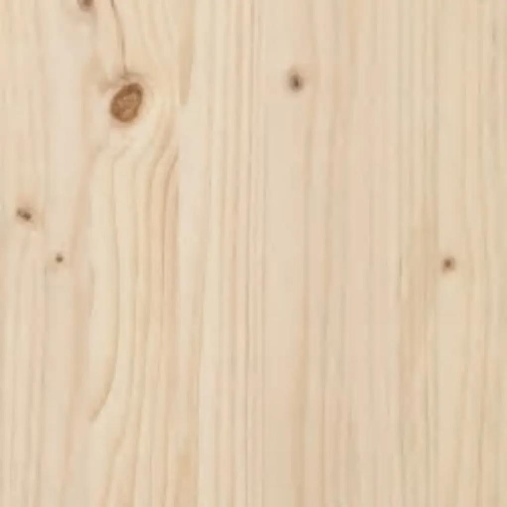Cadru de pat Super King 6FT, 180x200 cm, lemn masiv Maro, 180 x 200 cm