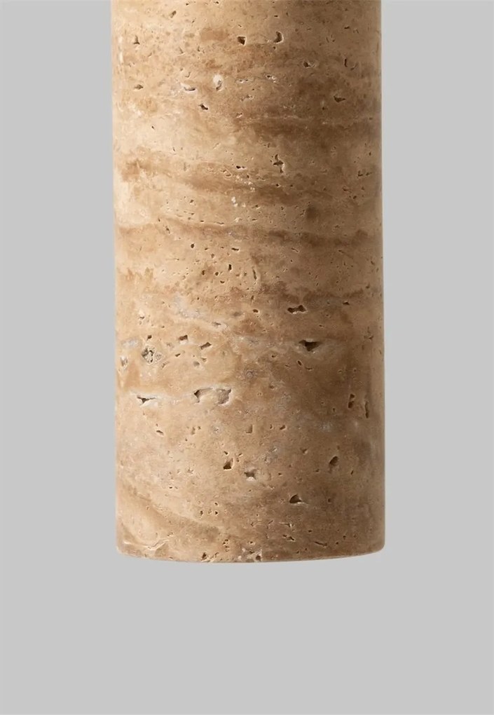 Lustra pendul din travertin Tivoli sand