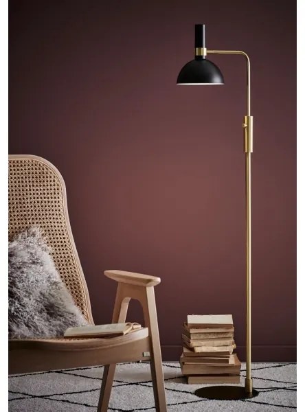 Markslöjd 106972 - Lampadar dimmabil LARRY 1xE27/60W/230V negru/auriu