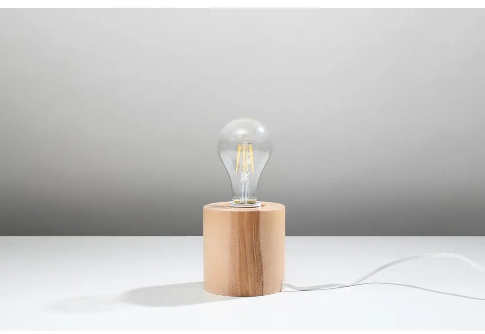 Veioză din lemn Sollux Elia