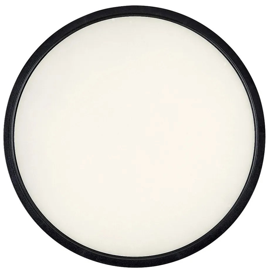 Plafoniera LED slim 30cm Paulos negru/alb