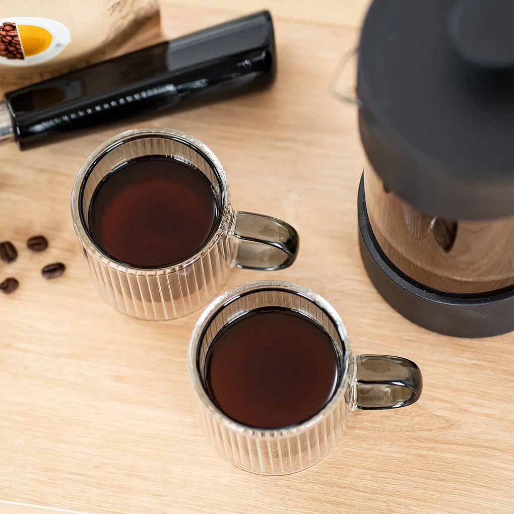 4Home Pahare termo pentru lungo Haze Hot&Cool 100 ml, 2 bucăți