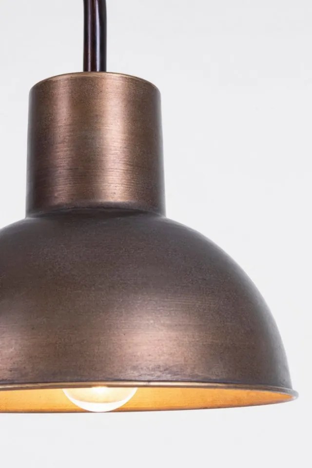 Lampadar bronz din metal si lemn, cu raft, E27 40W, Voguish Bizzotto
