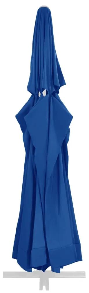 Panza de schimb umbrela de soare gradina albastru azuriu 600 cm azure blue,    600 cm