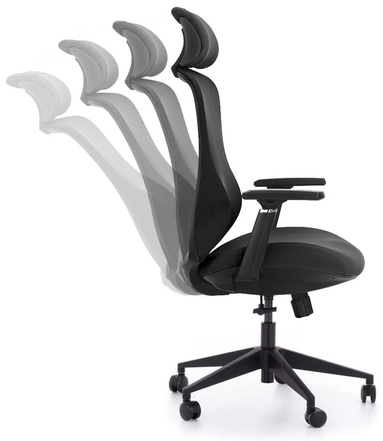 Scaun de birou Renato, negru