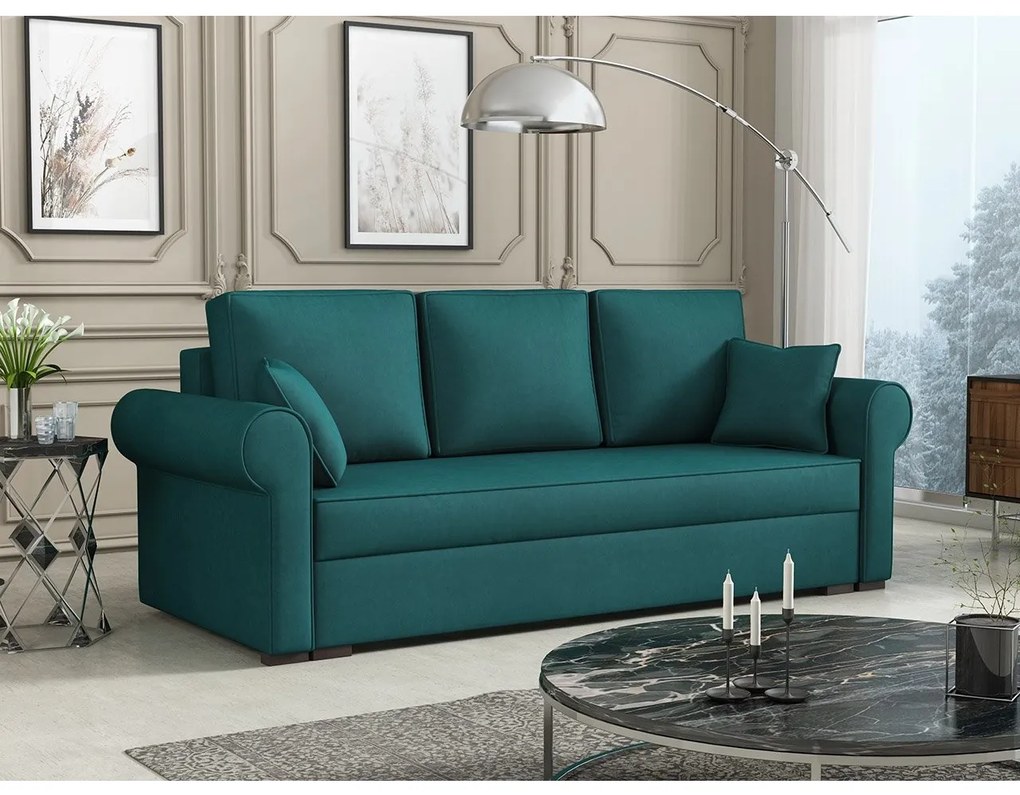 Canapea extensibilă Mosuria (Bej) (cu sp. depozitare). Promo -17%. 1105571