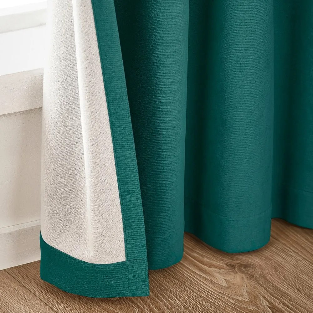 Draperii albastru-verde blackout 2 buc. 117x229 cm Wilson – Catherine Lansfield