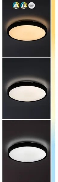 Plafonieră LED dimabilă pentru baie Rabalux 71430 ALENZO LED/36W/230V IP44 alb + telecomandă