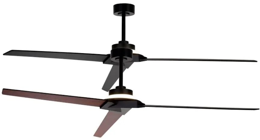 Lustra LED, Ventilator cu telecomanda, IP44, BRISA MA-8723