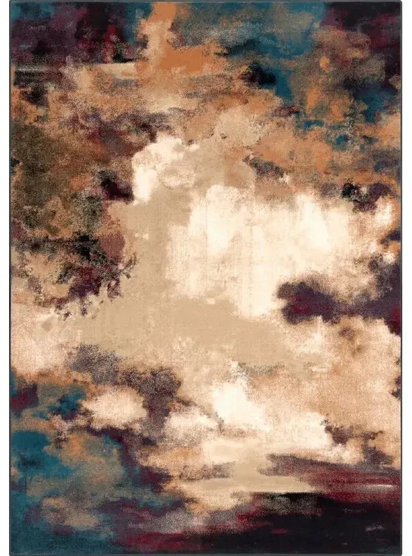 Covor lana Vivio Dark Red Selectează mărime: 133 X 180