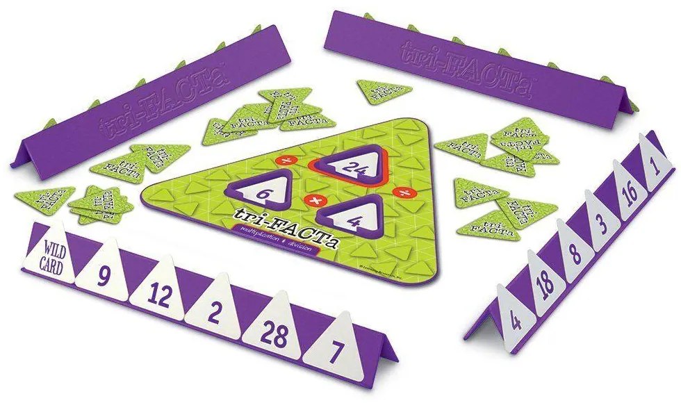 JOC DE MATEMATICA TRI-FACTA - INMULTIRI SI IMPARTIRI - LEARNING RESOURCES (LER3039)