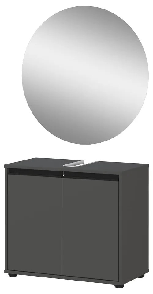 Set mobilă de baie gri antracit Lemont – Germania