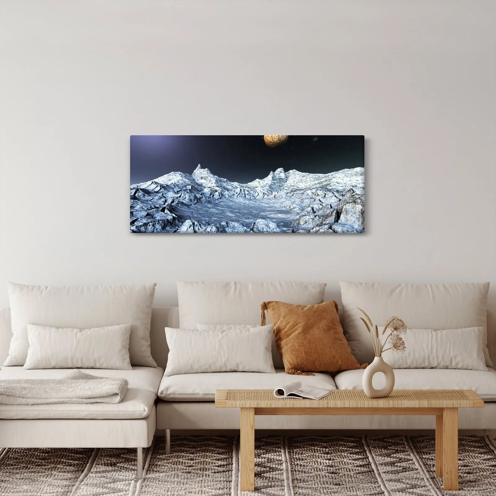 Tablou cu sat (120x50 cm)