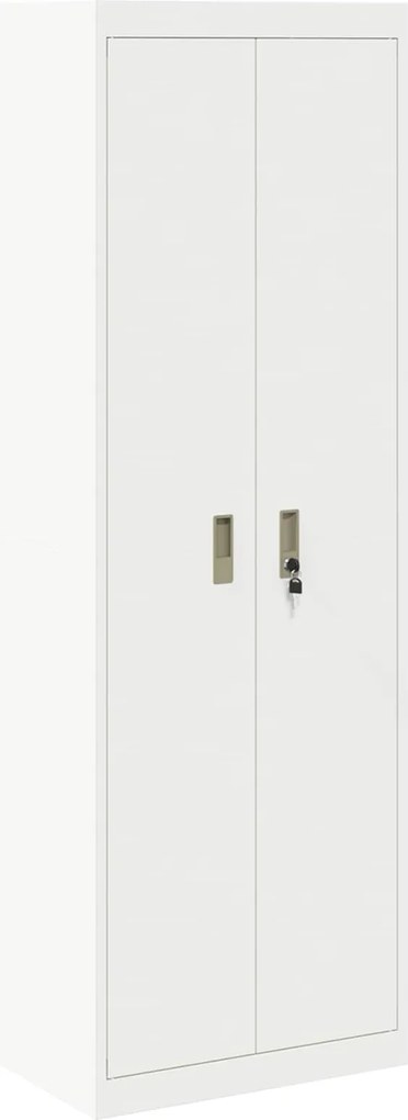 vidaXL Dulap de depozitare Alb 60 x 40 x 180 cm Oțel