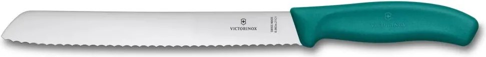 Victorinox - Cuțit de pâine SWISS CLASSIC, 21 cm, turcoaz