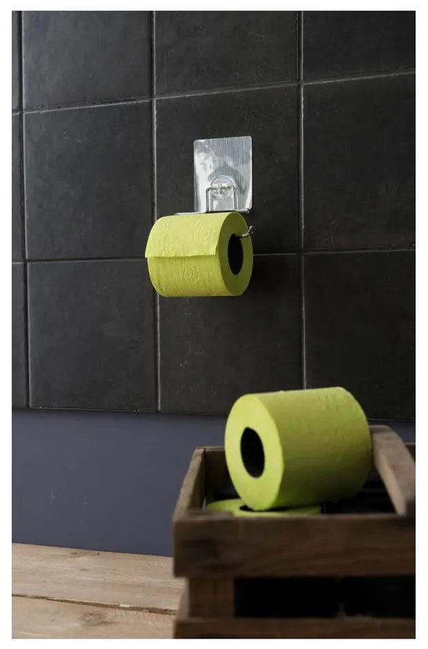 Suport din oțel cromat pentru hârtia de toaletă Compactor