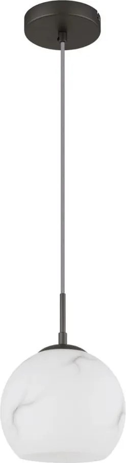 Globo 15999MH - Pendul pe cablu RAGUSA 1xE27/60W/230V Ø 20 cm
