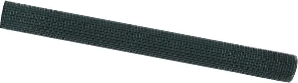 vidaXL Gard din sârmă sudată Verde 1.5 x 25 m