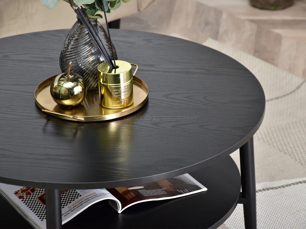 Măsuță de cafea Randolf Xl (negru). 1111700