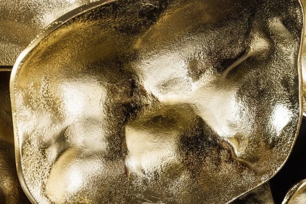 Decoratiune perete design modern VARIATION 100cm, auriu