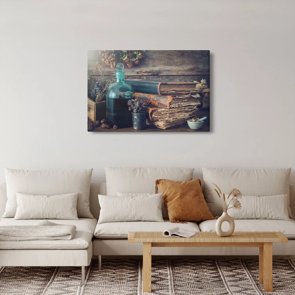 Tablou - Masa farmacistului (90x60 cm)