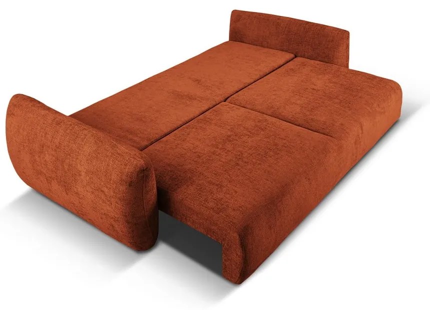 Canapea portocalie 240 cm Matera – Cosmopolitan Design