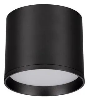 Spot aplicat, Plafoniera LED Ziaza negru, 10cm