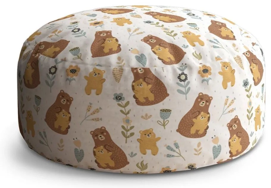 Taburet Circle urși, colorat