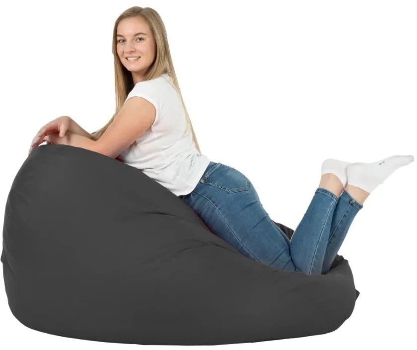Scaun tip sac Black Comfort XXL